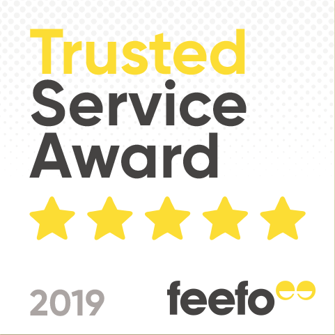Feefo Gold Trusted Service